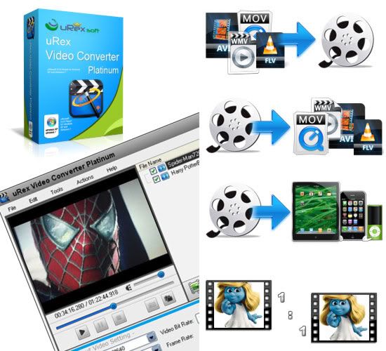 uRexsoft uRex Video Converter Platinum v2.1