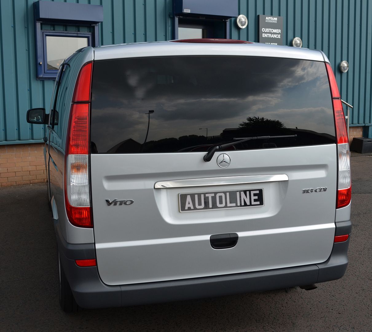 door grab handle trim cover for mercedes benz viano w639