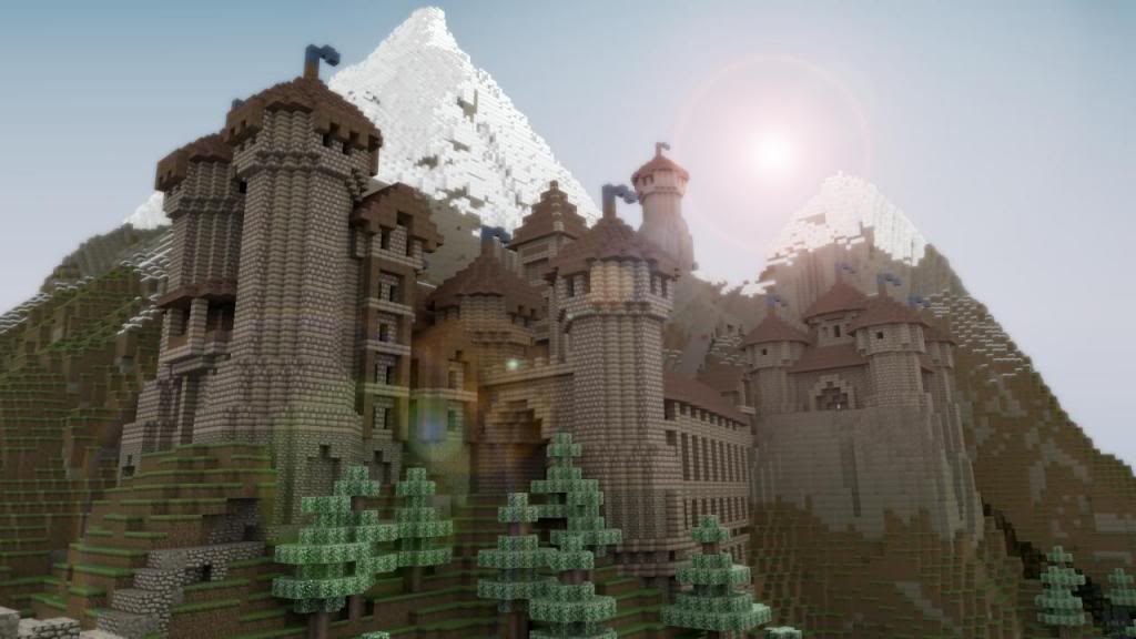 Beautiful Realistic Minecraft Castle