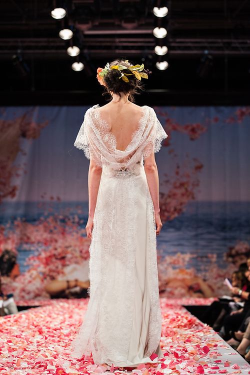 cowl back boho chic lace hair wreath claire pettibone