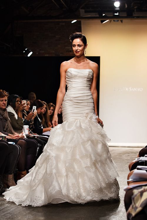 Ines di Santo Spring 2013 Laser Cut Lace Wedding Dresses on Merci New York