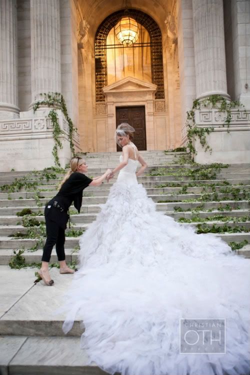 Jacqueline Weppner Merci New York Public Library Bridal Identity Campaign