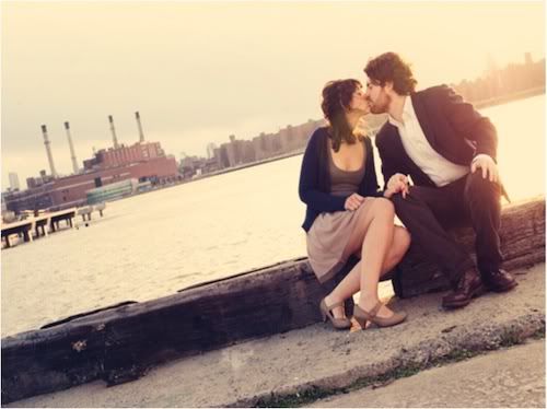 Greenpoint engagement session on Merci New York