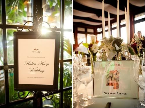 A cute city wedding at The River Cafe.  Photographed by Dave Robbins and featured on Merci New York
