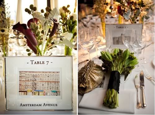 A cute city wedding at The River Cafe.  Photographed by Dave Robbins and featured on Merci New York