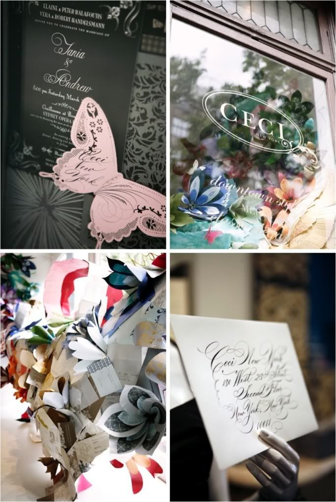 Merci New York's "Chic Vendor Spotlight" on Stationery Expert, Ceci Johnson of Ceci New York