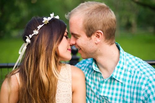 new york city, engagement shoot, central park, skyline, merci, manhattan, style, fashion