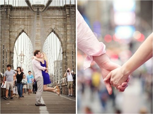 Brooklyn Bridge Engagement Session