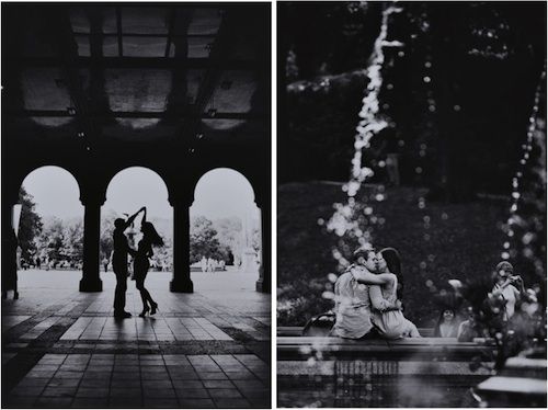 Shantel + Benjamin at the Brooklyn Bridge