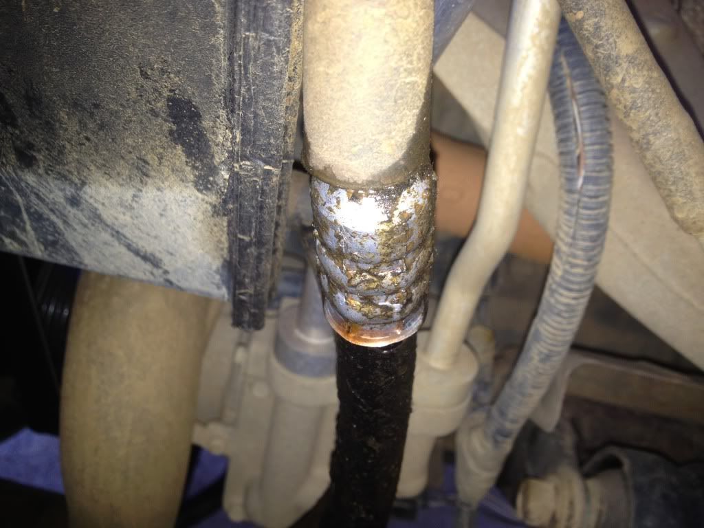 Power steering pressure hose leak Jeep Enthusiast Forums