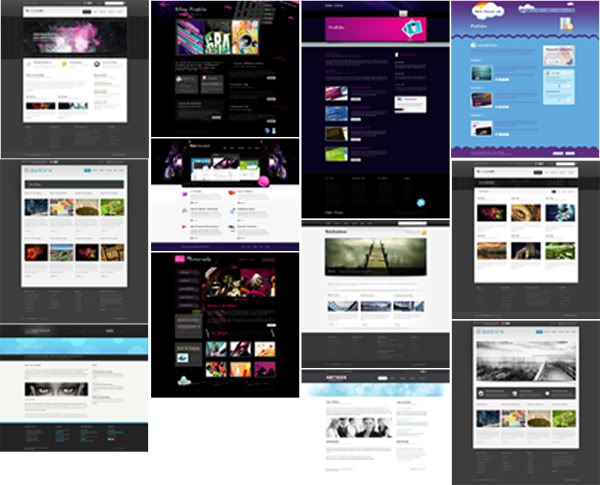 Post Thumbnail of Beutiful HTML & CSS Dynamic XHTML Templates 3