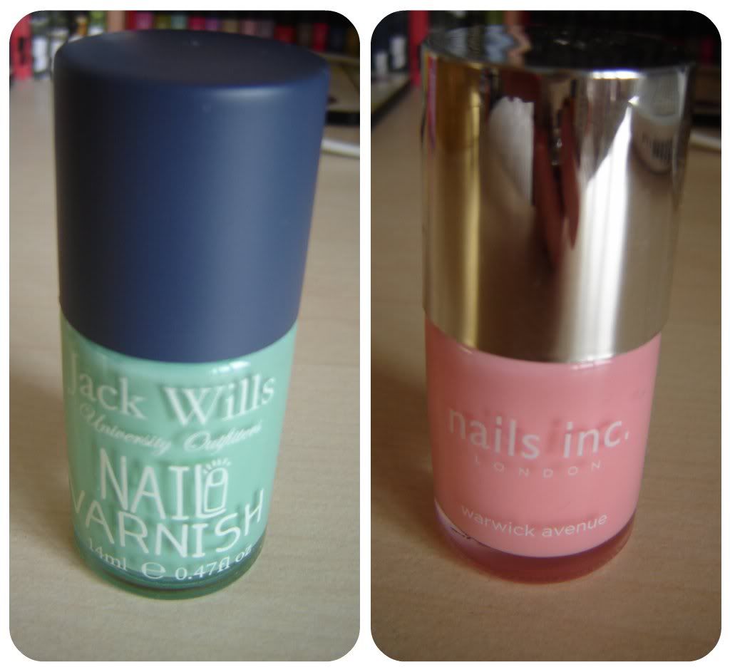 The Jack Wills nail varnish above cost £6 which wasn't a bad price even