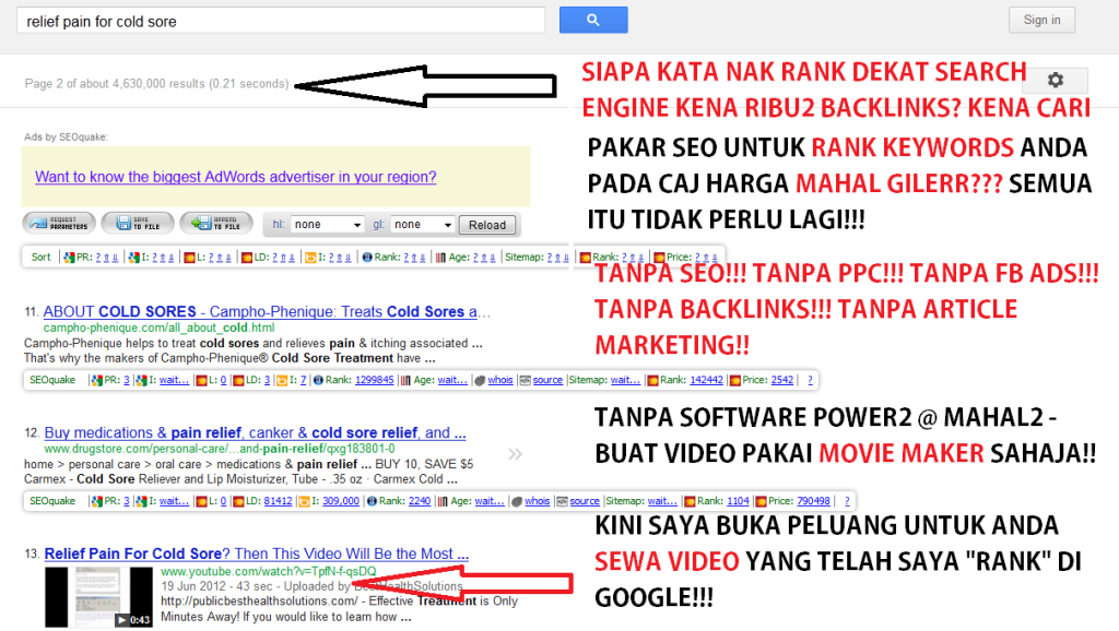 Servis YT+RX Marketing Blaster 2012 By MrDisc © iklanpercumainfo youtube marketing 2015