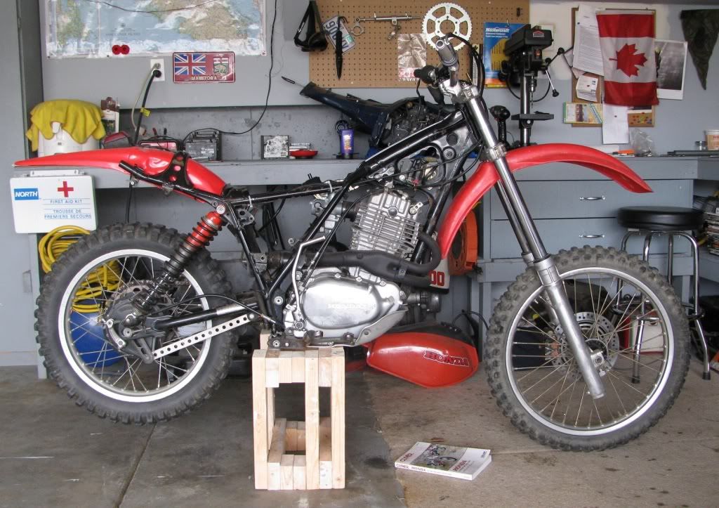 1979 Honda xr500 exhaust #2