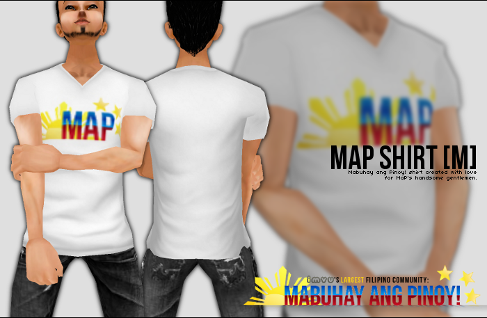 MaP Shirt for Male avatars. Try, buy and leave a review!