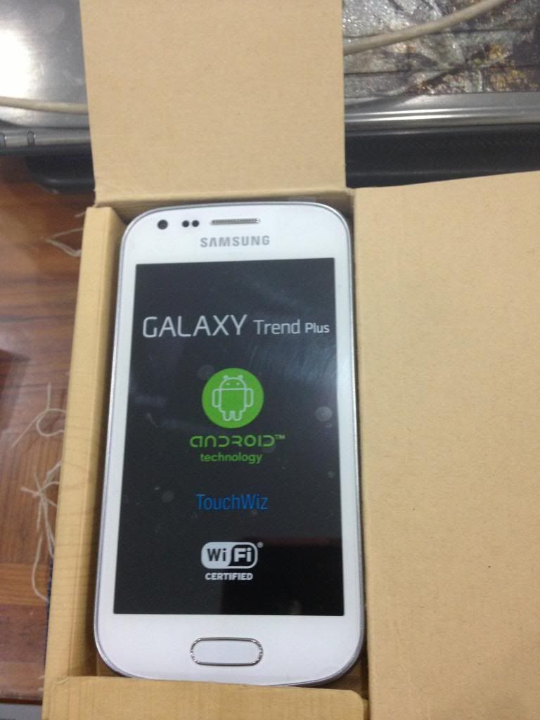 Samsung Galaxy Trend Plus S7580 white new100% chính hãng VN BH 12 tháng...giá rẻ !!! - 1
