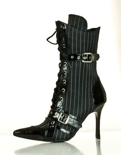 long emo boots