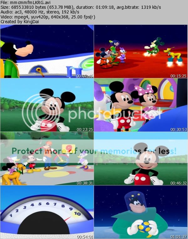 Multi Mickey Mouse Clubhouse Mickeys Message From Mars 2010