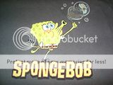 Spongebob Sponge Bob Squarepant Square Pants Mens Shirt Sz Large L 