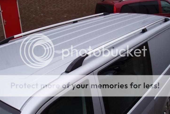 Mercedes Benz Vito Aluminium Roof Bars Rack Rail Side Bar Set x LWB Extra Long