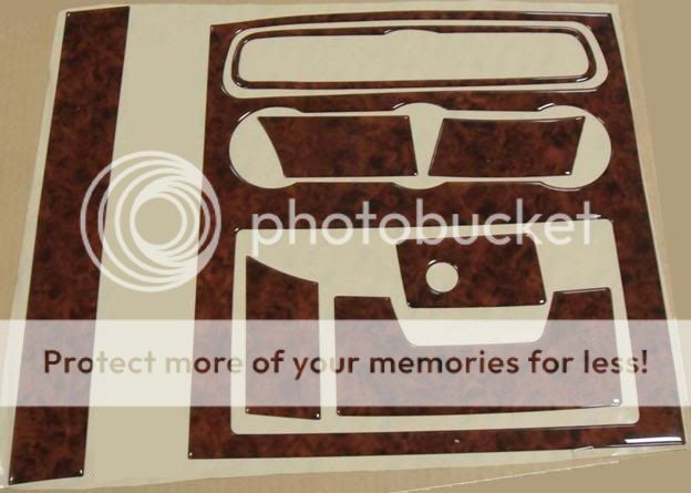 Mercedes Benz Sprinter Wood Wooden Dash Dashboard Interior Console Trim Kit 06