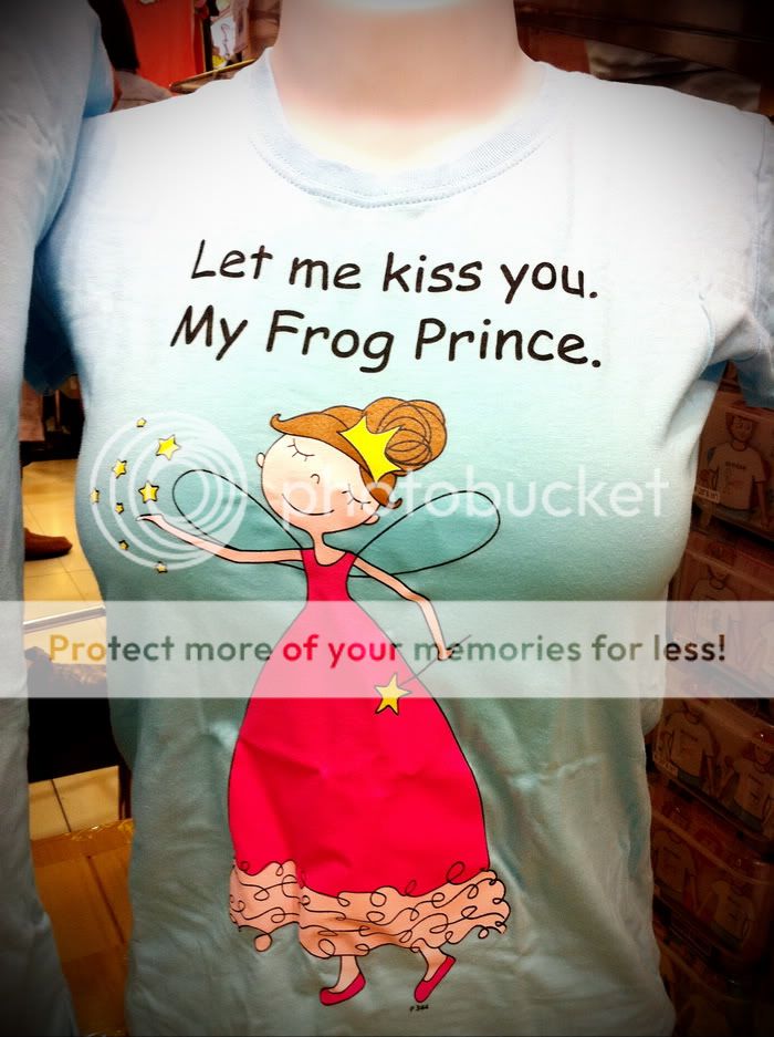 Couple T Shirts New Popular All Size Frog and Princess New Arrival 