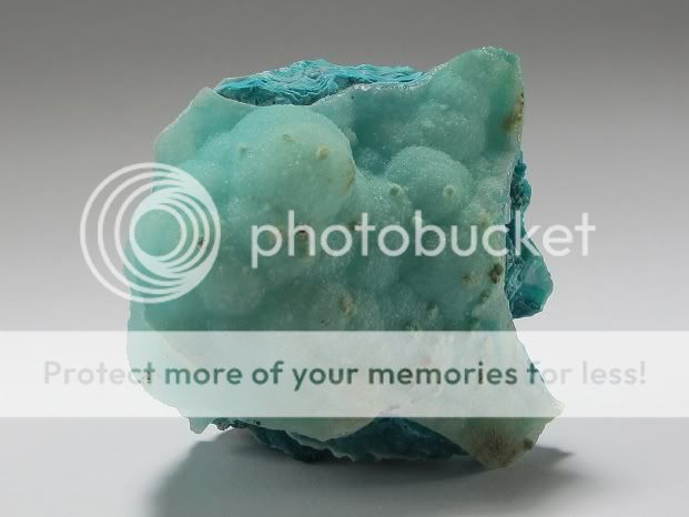 Chrysocolla with Malachite and Quartz, Acarí Mine PERU  