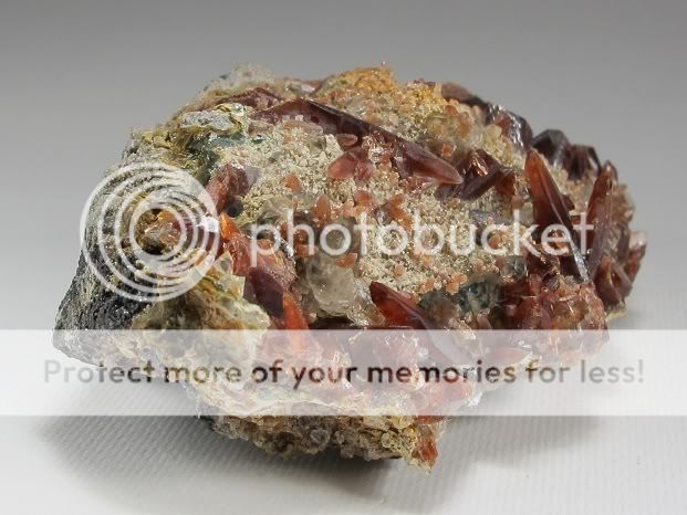 Gemmy Red Rhodochrosite Crystal, Uchucchacua Mine PERU  