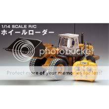 Doyusya 1/14 Wheel Loader Bulldozer R/C Radio Control Japan  